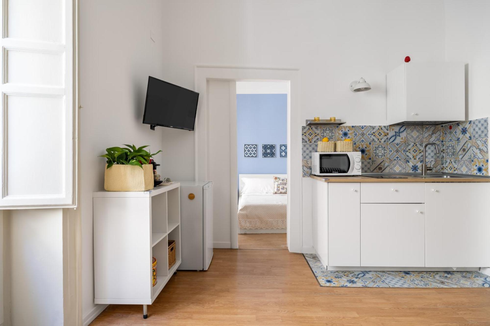 Agata E Rosalia 2 Bedroom Flat At The Quattro Canti Palermo Exteriör bild