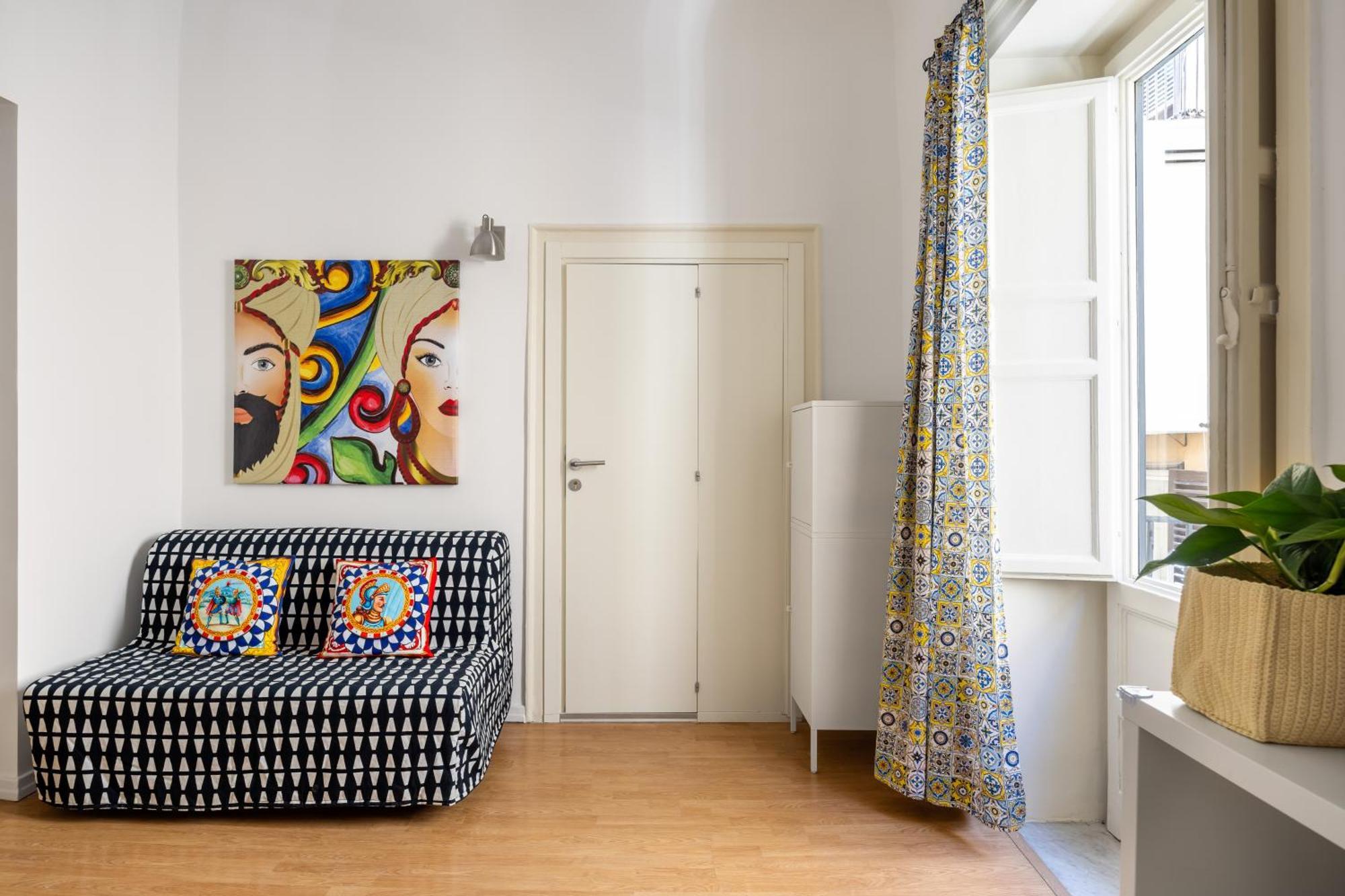 Agata E Rosalia 2 Bedroom Flat At The Quattro Canti Palermo Exteriör bild